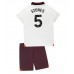 Tanie Strój piłkarski Manchester City John Stones #5 Koszulka Wyjazdowej dla dziecięce 2023-24 Krótkie Rękawy (+ szorty)